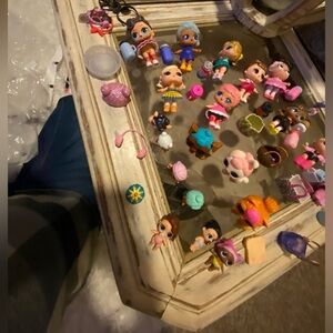 LOL Surprise Doll  pets accessories Lil Sis lot over 80 pcs